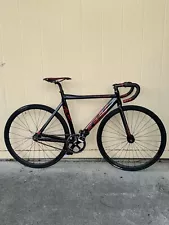 Felt Bicycle TK3 Track Fixed Gear Aluminum and Carbon, Size 54cm Complete Bike