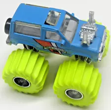 Vintage Matchbox Super Mud Racers Mud Slinger 4x4 Neon Wheels Diecast