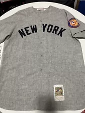 Mickey Mantle 1952 New York Yankees Mitchell & Ness Jersey sz Large