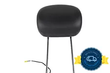 2006-2009 Mercedes E350 Front Active Black Leather Headrest Assembly OEM (For: 2006 E350 4Matic)