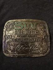 TEAM ROPING CHAMPION BUCKLE