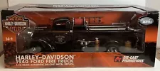 Harley Davidson 1940 Ford Fire Truck 1:16 Die-Cast Promotions