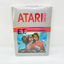 Atari 2600: E.T. The Extra-Terrestrial Video Game 1982 SEALED Vintage Zayre Tag