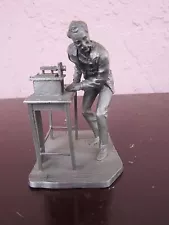 Alexander Graham Bell (1847-1922) pewter figurine for sale by owner!!!