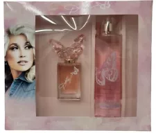 Dolly Parton Scent from Above Perfume Body Mist & Butterfly Clip Giftset