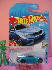 2018 Hot Wheels 2016 BMW M2 #121 ✰ candy blue; gray pr5 ✰ FACTORY FRESH ✰case E