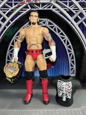 WWE MATTEL ELITE WRESTLING FIGURE CM PUNK RARE RINGSIDE EXCLUSIVE 2013 ECW WWF