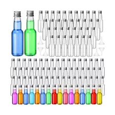 120 Pcs Mini Liquor Bottles, Plastic Spirit Bottle Mini Empty Plastic Alcohol...