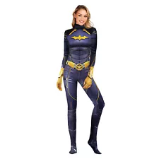 Batwoman Bodysuit Cosplay Costume Halloween Tights Halloween Batgirl Jumpsuit