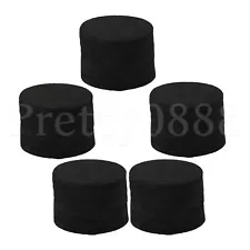 5 x Black Electronic Drum for Percussion Instrument Part 1.10 x 0.79inch