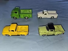 (4) M2 Machines Lot Of 4 Truck 1958 Ford F 100 Studebaker Winston 1957 Dodge COE