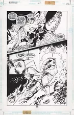 Black Orchid #17 pg 22 Original Art by Guay & Giordano - Vertigo Comics