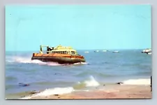 Hovercraft Isle of Wight GB UK United Kingdom Vintage Postcard