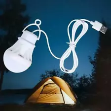 USB LED Bulb 5V Emergency Lamp Low Consumption Camping Light Tent Sale Hot 2024