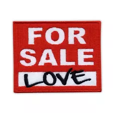 FOR SALE - Love... Patch/Badge Embroidered