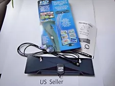 Digital Indoor VHF UHF Ultra Thin Flat TV Antenna for HDTV 1080P DTV HD US Sale