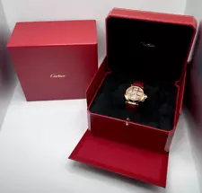 Pasha de Cartier 41mm Lacquer Cage 18K Rose Gold Automatic Movement Ltd Edition