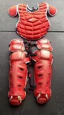 Nike Vapor Pro Catcher Gear Set 16” Red