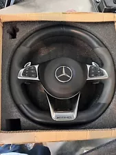 Mercedes Benz OEM AMG Steering Wheel Black Alcantara GT GTC GTR GTS