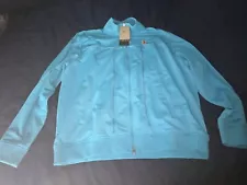 Dc0620-368 Nike Tiffany Blue XL Zip-up Jacket - Tennis