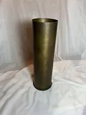 Vintage Military Artillery Shell Brass 14 1/2”