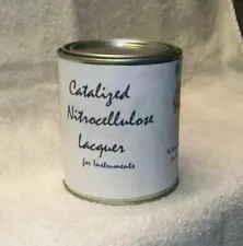 Nitrocellulose Lacquer 32 oz Catalyzed, instrument CLEAR High Gloss