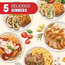 Nutrisystem Meat Lovera s Variety Pack, Frozen Meals to Support Healthy Weight