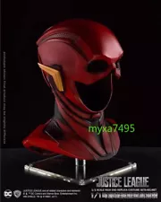 The Flash Helmet 1/1 Wearable Halloween Model Mask Cosplay Gifts Prop Decoration