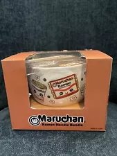 Maruchan Ramen Ceramic Noodle Bowl with Chopsticks Holder Soup Spoon Bundle New