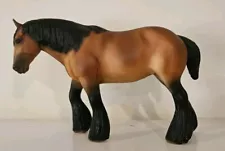 Retired Breyer Horse #739 Shaded Light Bay Shire Mare Draft VGUC