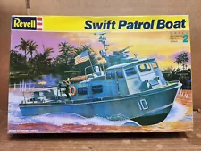 Revell 1/48 Vietnam War Era US Navy Swift Patrol Boat PCF Model River Boat Kit