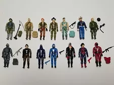 Vintage GI Joe Figure Lot 1983/84 ARAH~ 14 Figures, Collection Quality! Near Com