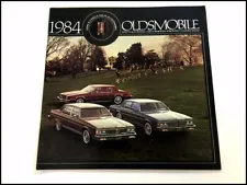 1984 Oldsmobile 98 Delta 88 Toronado 32-page Car Sales Brochure Catalog