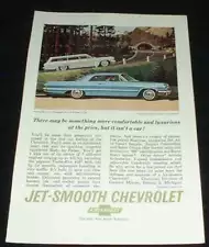 1963 Chevy Bel Air Wagon & Impala Sport Ad!