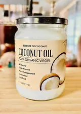 Essence Of Coconut Oil Organic Virgin, Vegan Cold Pressed Product of Sri Lanka