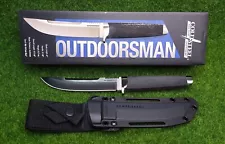 Cold Steel Outdoorsman (VG-10 San Mai) 6" Plain Edge Fixed Blade w/ Sheath- 35AP