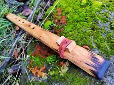 Native American OAK Flute "Wind" - Hand Made - very deep sound Sound healing Ves