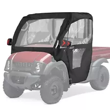 UTV Cabin Cab Enclosure Set for Kawasaki Mule 600 610 4x4 XC 2005-2015