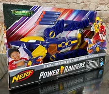 Power Rangers Beast Morphers Nerf Beast-X King Mega Bow Figure Dart Gun