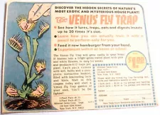 1971 Color Ad Venus Fly Trap Microbar Sales, New York