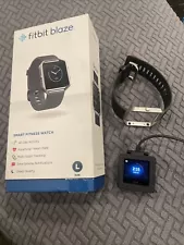 Fitbit Blaze Smart Fitness Watch, Large - Black For Parts