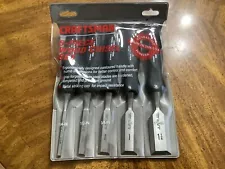 NOS Never Used CRAFTSMAN Set of 5 Carpenter's Woodworking Chisels