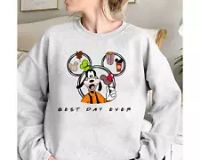 Goofy Mouse Ears Best Day Ever Never Too Old For Goofy 3D SWEATER Us Size