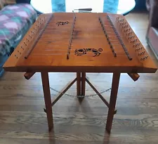 Hammered Dulcimer with stand, hammers, and tuner