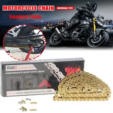 Gold 420 Standard Drive Chain 108 Links for Honda Grom 125 Super Cub 125 (For: Honda Super Cub 125)