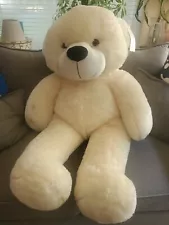 Giant Teddy Bear Plush 4 ft Cream Color ~ with tags