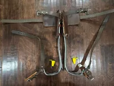 Buckingham Adjustable Climbing Gaffs - Complete Set, Used