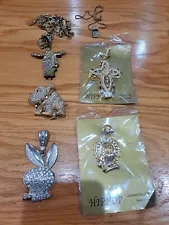 6 Pieces Of hip hop costume jewelry