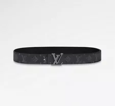 Louis Vuitton LV Initiales Grey Belt