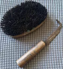 Antique US Calvary Horse Brush And Horseshoe Pick